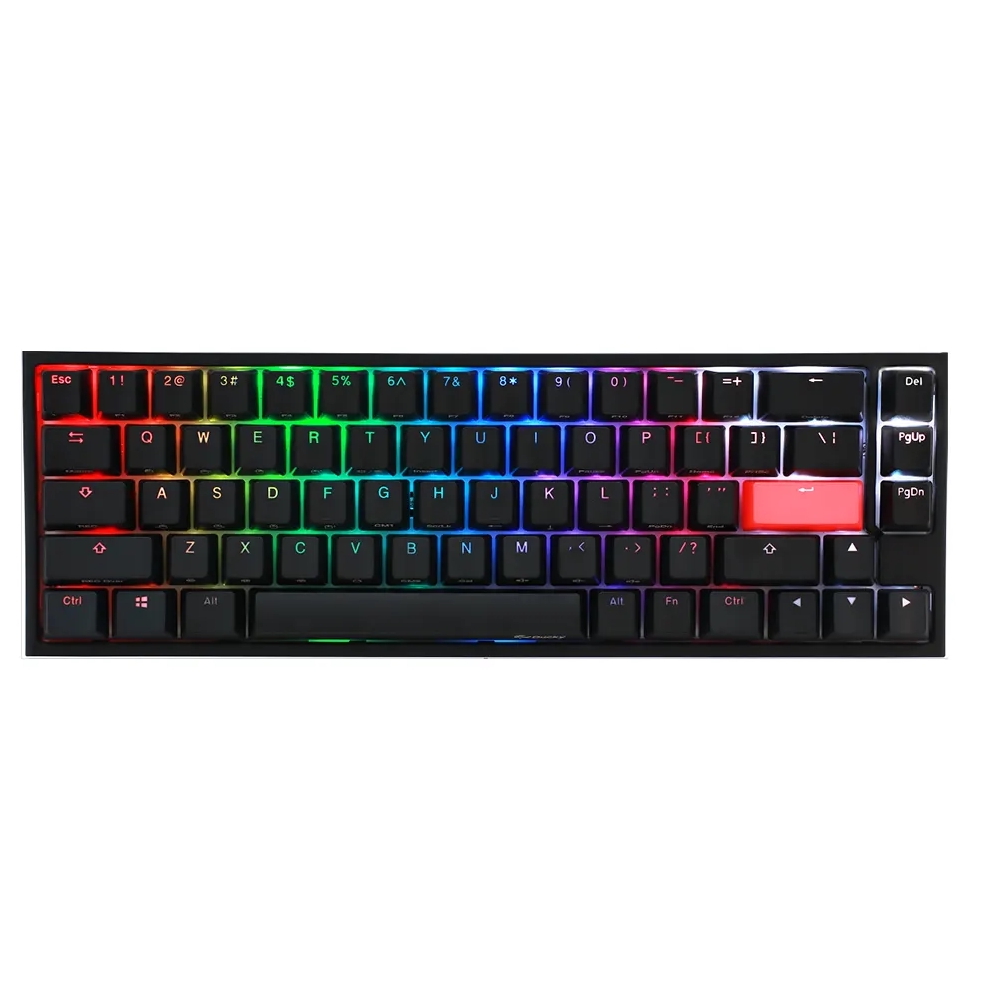 Ducky One 2 Sf Rgb Led 65 Black Frame Double Shot Pbt Mechanical Keyboard 4 Model Shopee Malaysia