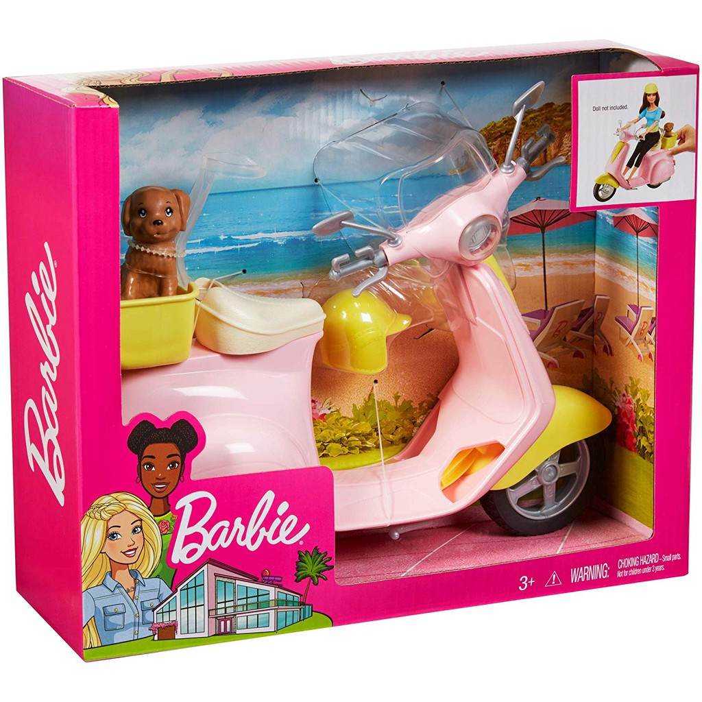 barbie motorbike toy