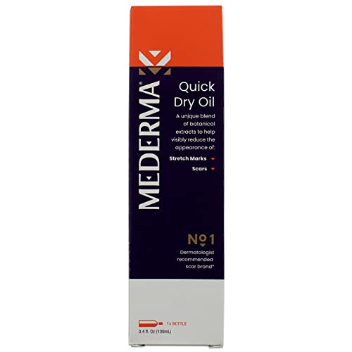 Mederma Quick Dry Oil For Scars, Stretch Marks, Uneven Skin 100