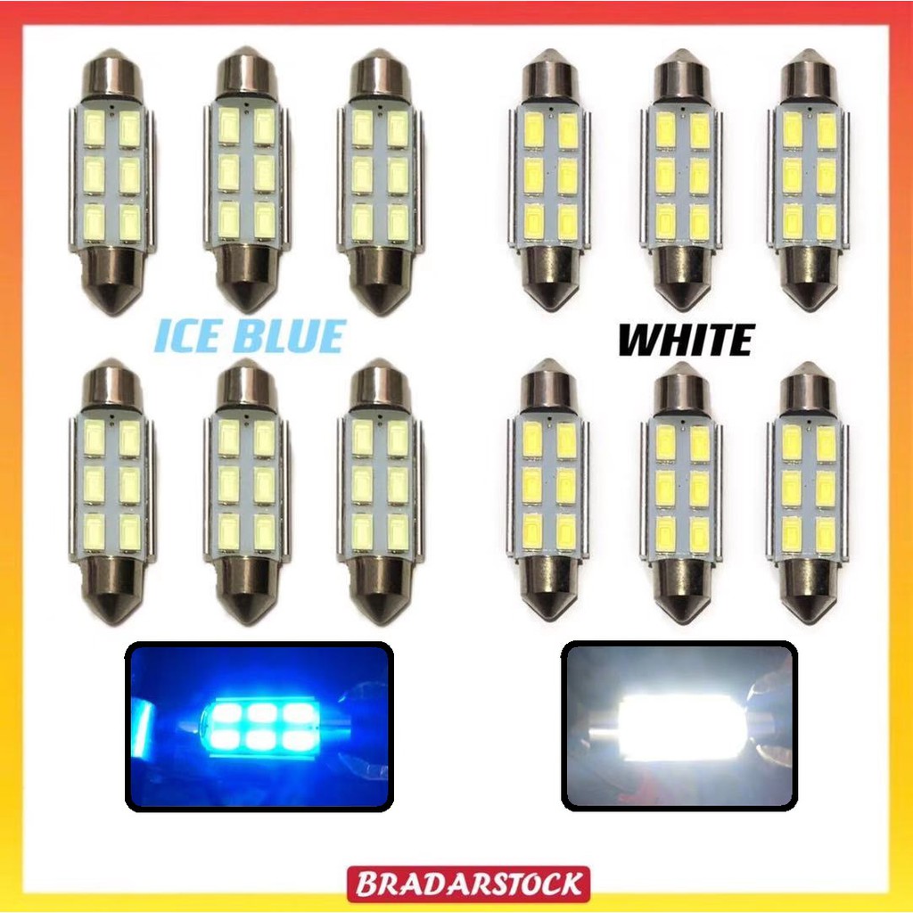 CAR ROOM LAMP LED BULB Lampu Kecil Door Lamp Bulb Besar Axia Bezza Viva ...