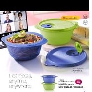 Tupperware CrystalWave Bowl(2)800ml