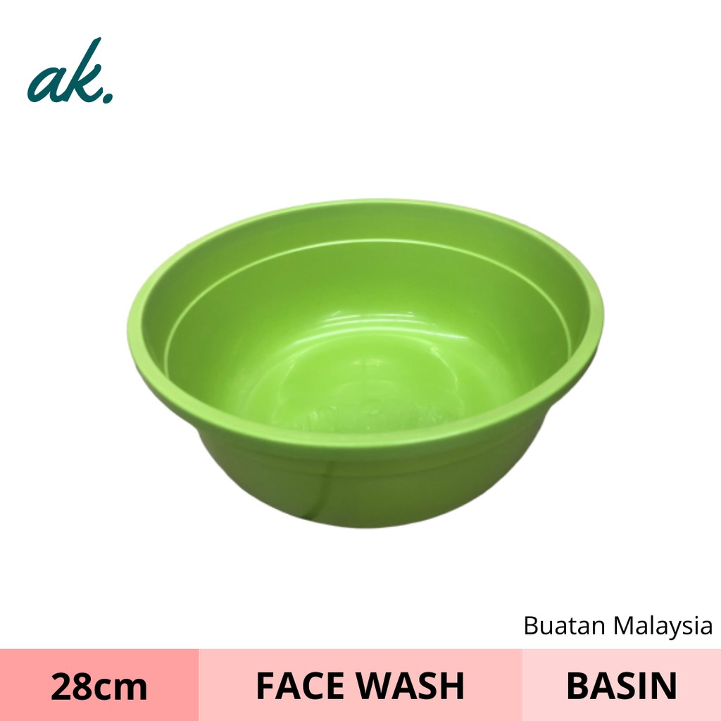 Eco Plastic Wash Basin 28cm Besen Plastik Shopee Malaysia