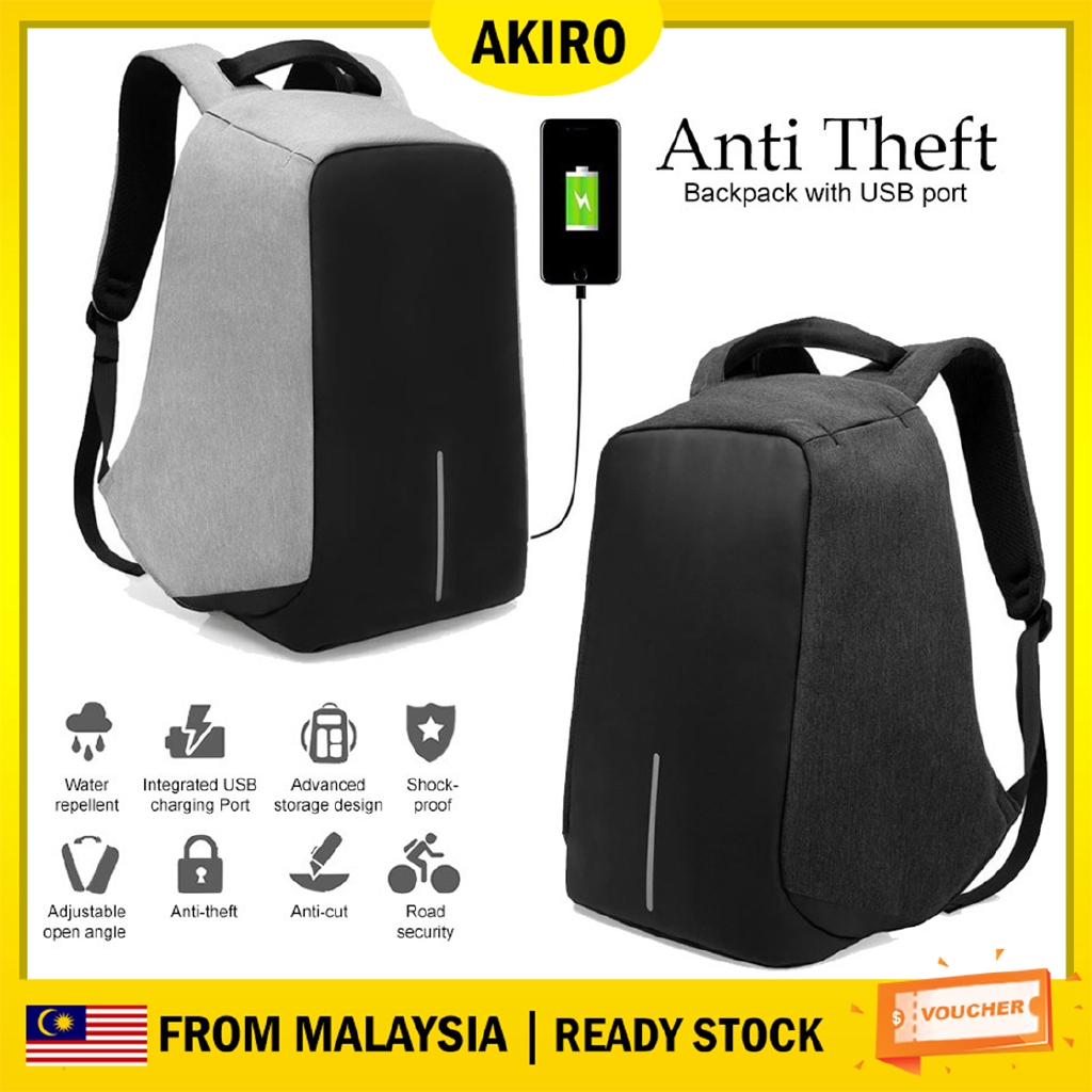 waterproof anti theft backpack