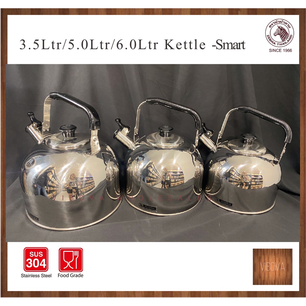 ZEBRA  - 3.5 Ltr/5.0Ltr/6 LTR KETTLE - SMART 斑马水壶