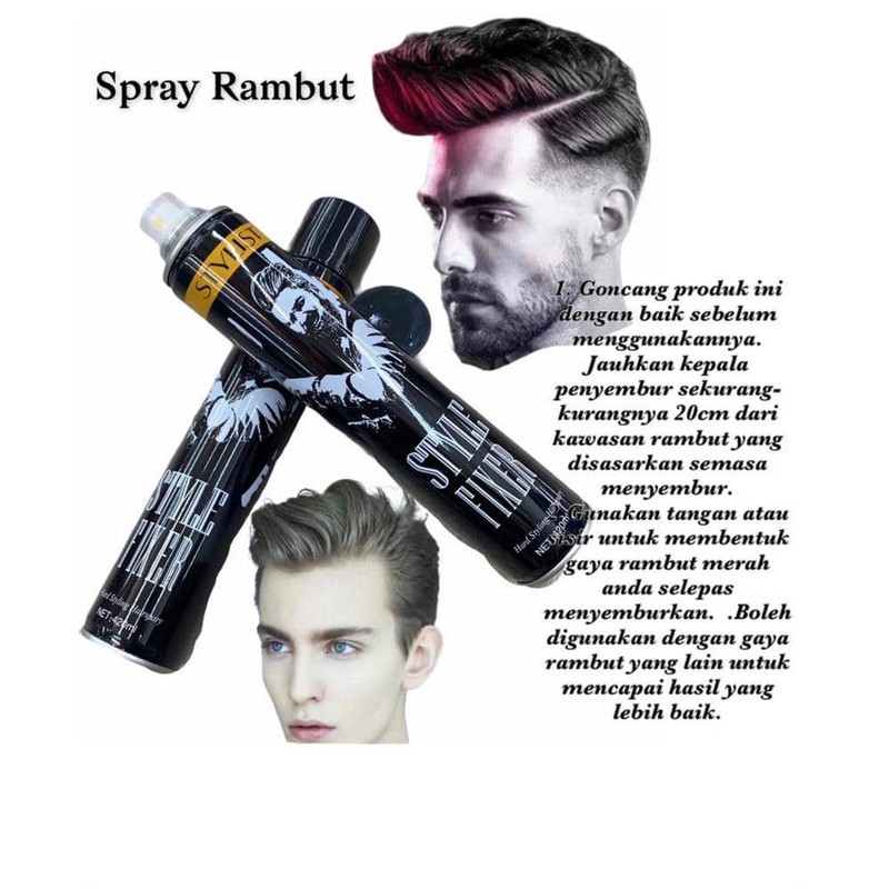 New Arrival Spray Rambut Lelaki