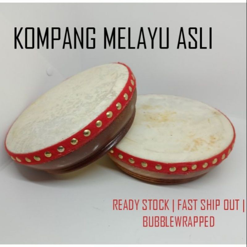 [Grade A 100%] Kompang Murah Kampung Melayu Asli Persembahan Alat Musik