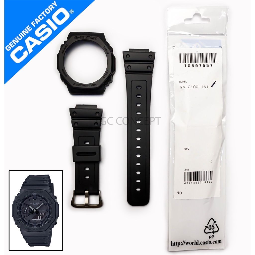 ORIGINAL BAND & BEZEL REPLACEMENT PARTS FOR GSHOCK WATCH GA21001A1