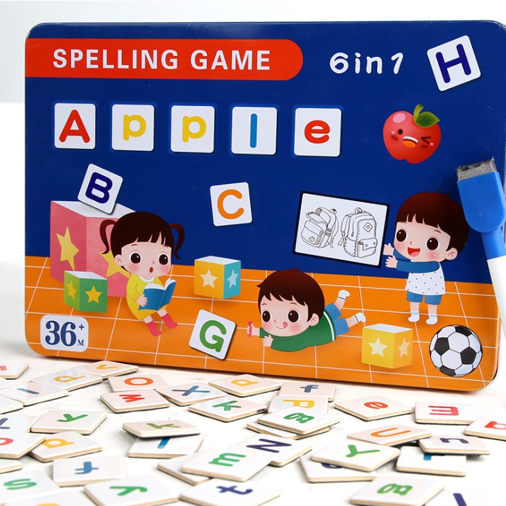 wooden-magnetic-letter-spelling-word-games-jigsaw-puzzle-learning-kid