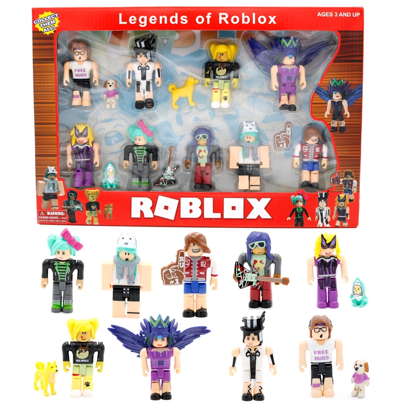 Roblox Virtual World Cross Border Building Blocks Doll Game Vction Figure Toy Shopee Malaysia - cross the border roblox