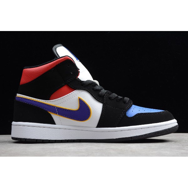 jordan 1 blue white red purple