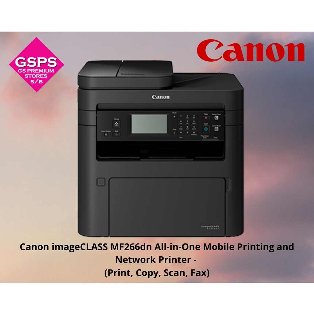 Canon imageCLASS MF266dn All-in-One Mobile Printing and Network Printer ...