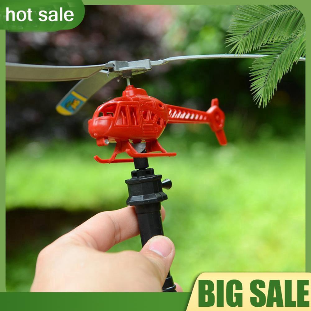 playing helicopter toys