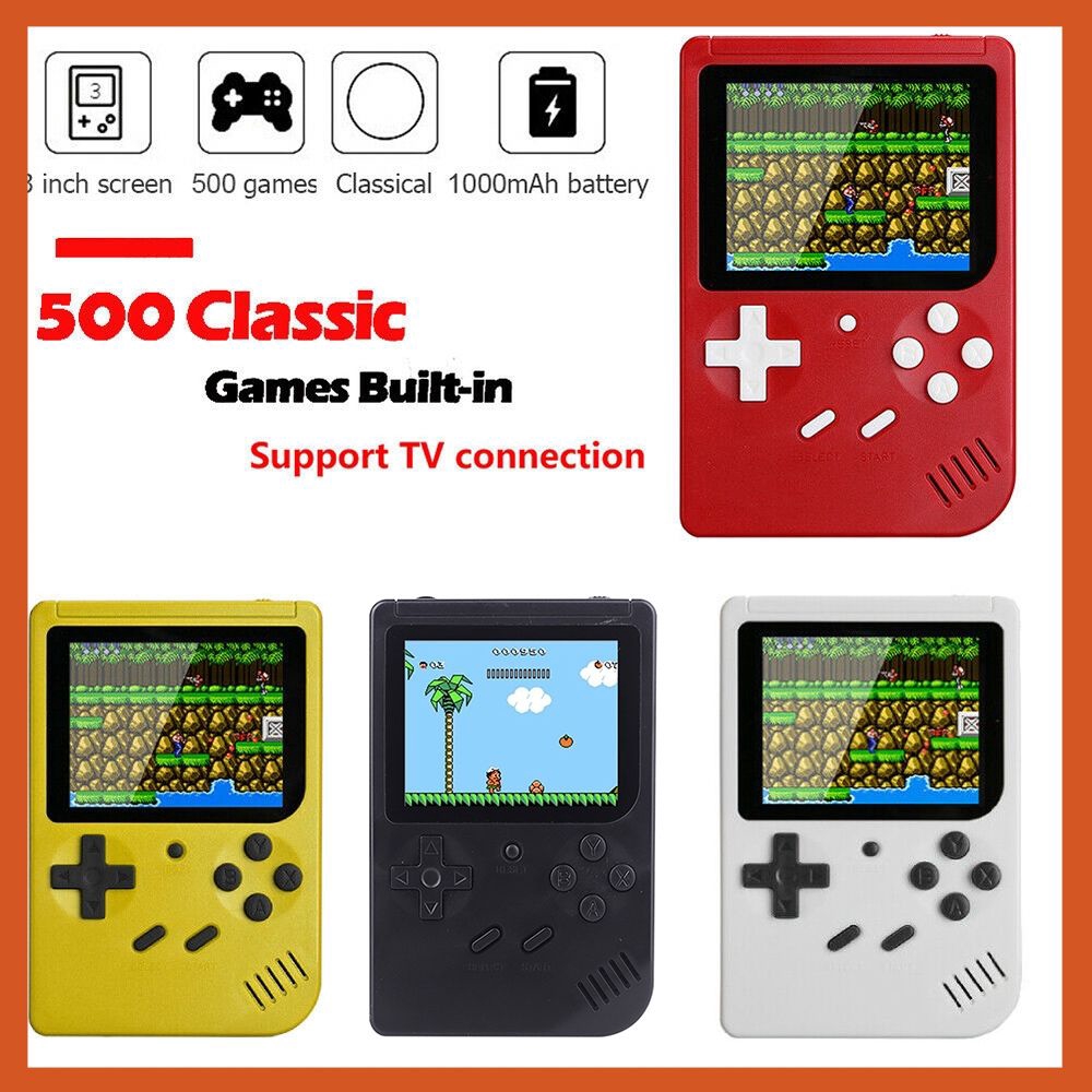 throwback pocket video game console