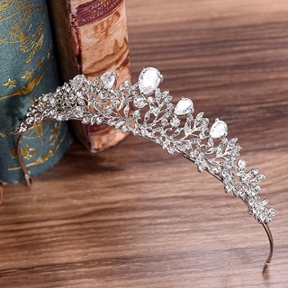 Zircon Princess Bridal  Tiara Wedding  Crown Hair  Accessory  