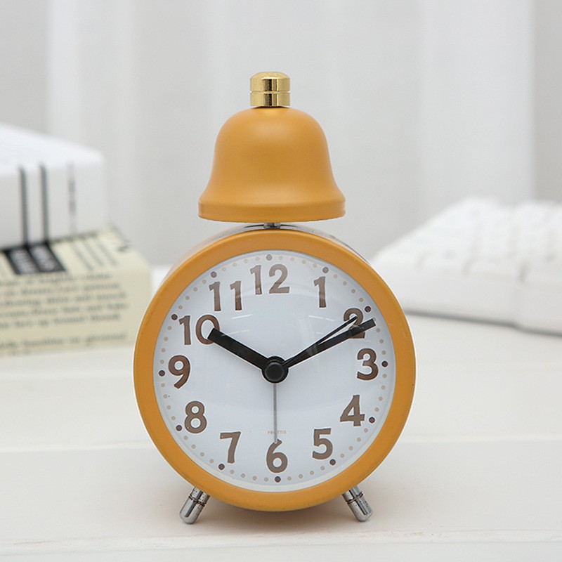 Metal Alarm Clock Single Bell Big Bell Clock Simple Lazy Student Home Time Alarm Shopee Malaysia - roblox alarm clock id