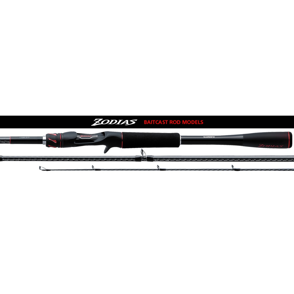 zodias baitcaster rod