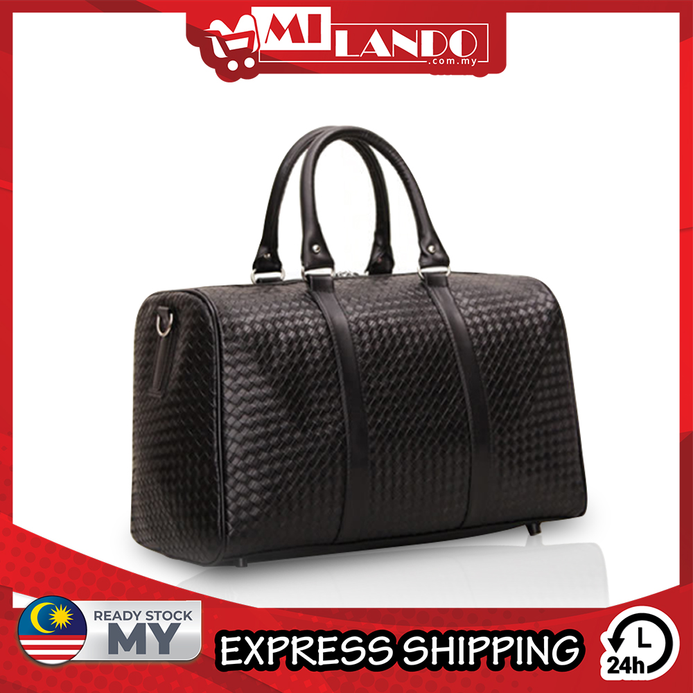 MILANDO Travel Large Capacity Gym Bag Hand Carry Bag Suitcase Cabin Bag Beg Pakaian Balik Kampung Bagasi (Type 8)
