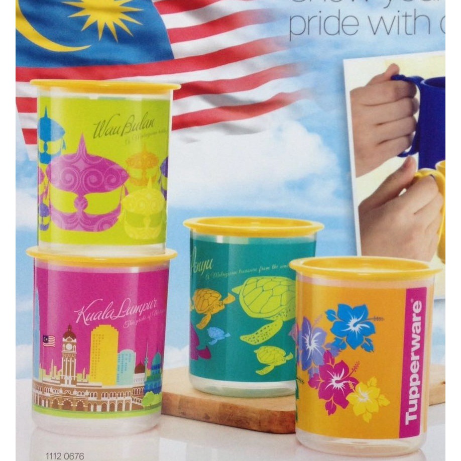 Tupperware One Touch Merdeka Series (Limited Edition)