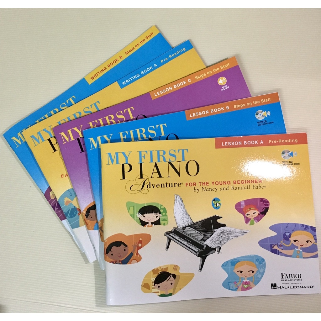 [New] My First Piano Adventures Lesson & Writing Book for young beginner by Nancy and Randall Faber