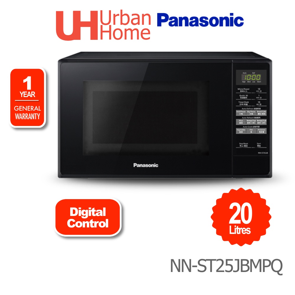 Panasonic Digital Control Microwave Oven (20L/800W) NN-ST25JBMPQ/NN-ST25JB