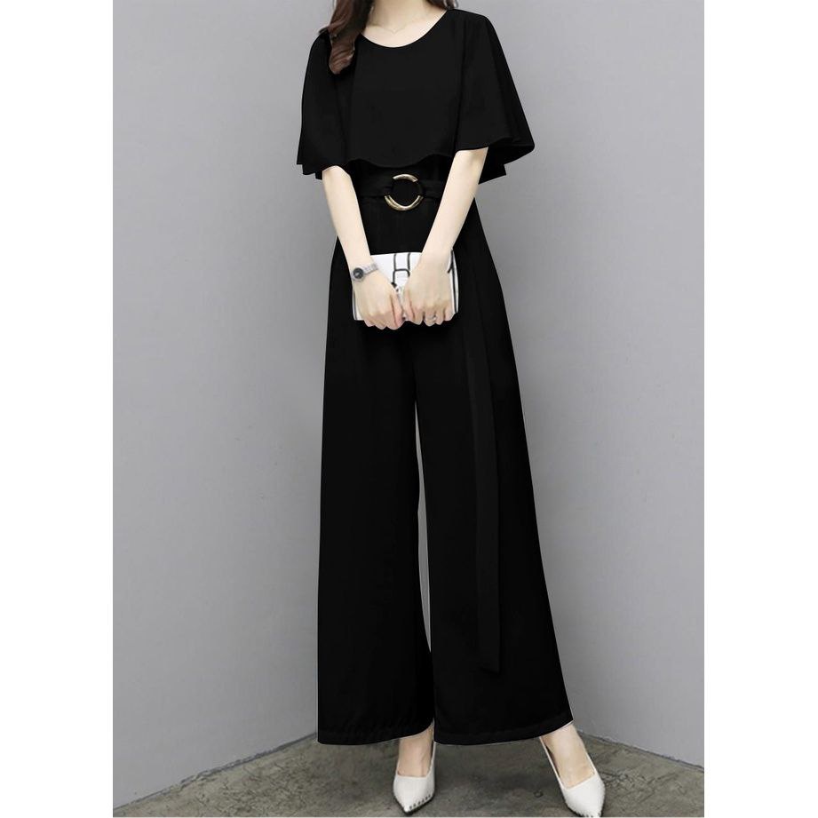 REAL VIDEO!!! RVS2602 Sena Long Jumpsuit 9 COLORS SP/ Longjam/ Women's Jumpsuit Plain Jumpsuit/ Stylish Women's Clothing/