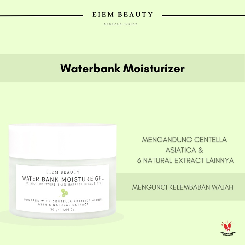 Eiem Beauty Water Bank Moisturizer Gel Eiem moisturizer Shopee
