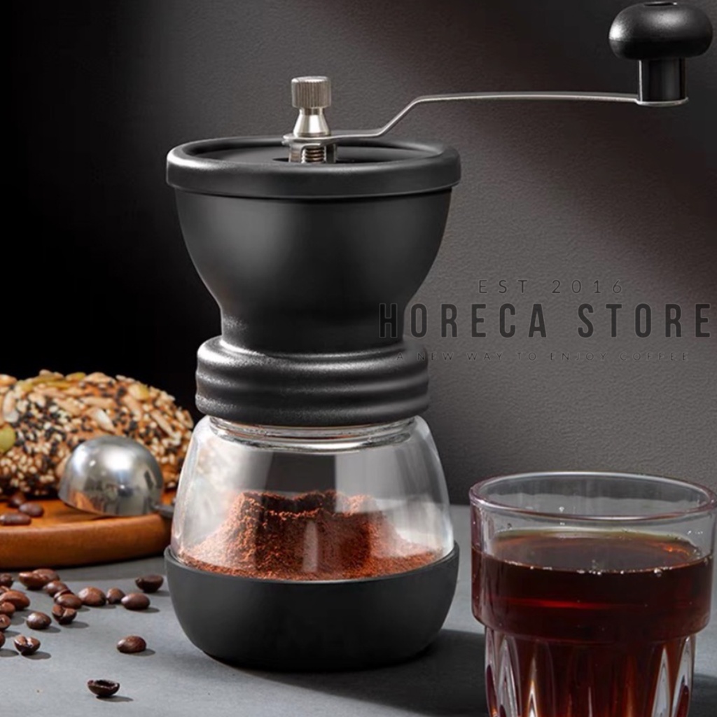 Coffee Glass Grinder / Manual Glass Coffee Grinder / Portable Coffee Bean Grinder / Coffee Grinder / Manual Coffee Grinder / Coffee Bean Grinder / Coffee Grinder