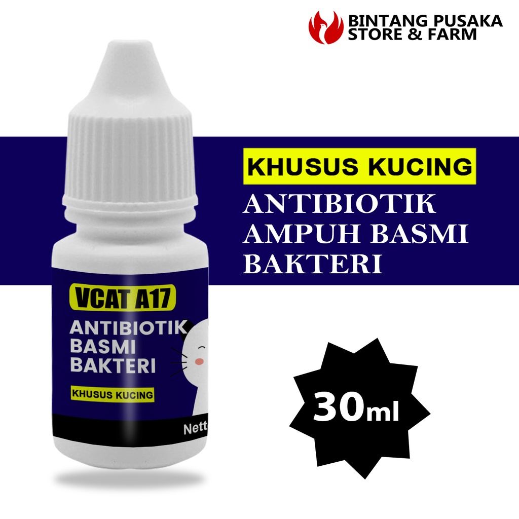 Vcat A17 Antibiotic Kill Bacteria For Cats/Heirloom Stars Shopee Malaysia