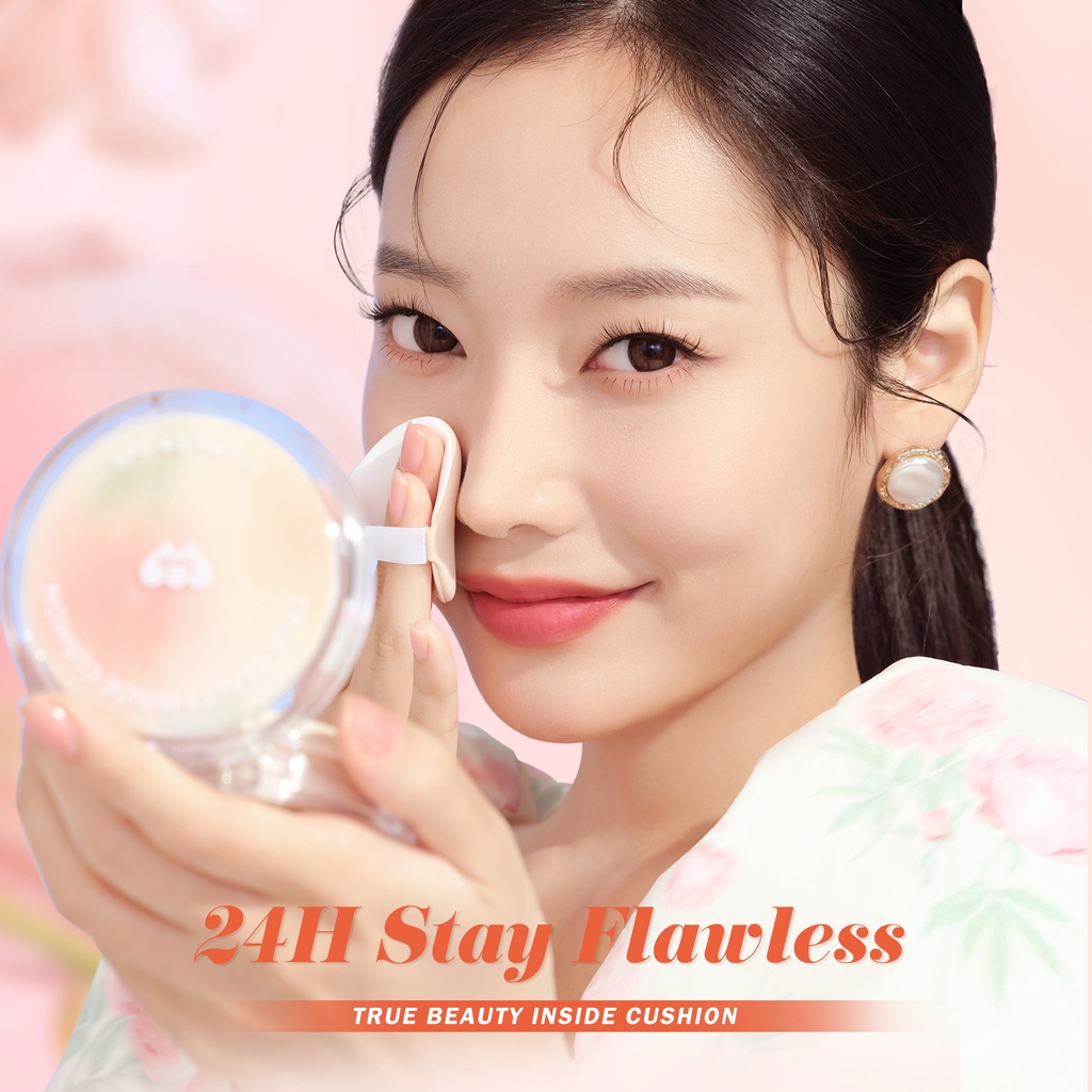 ️Cutezz_Ching1 ️BNB Barenbliss Korean Bloomatte True Beauty Inside Cushion{24H Full Coverage}