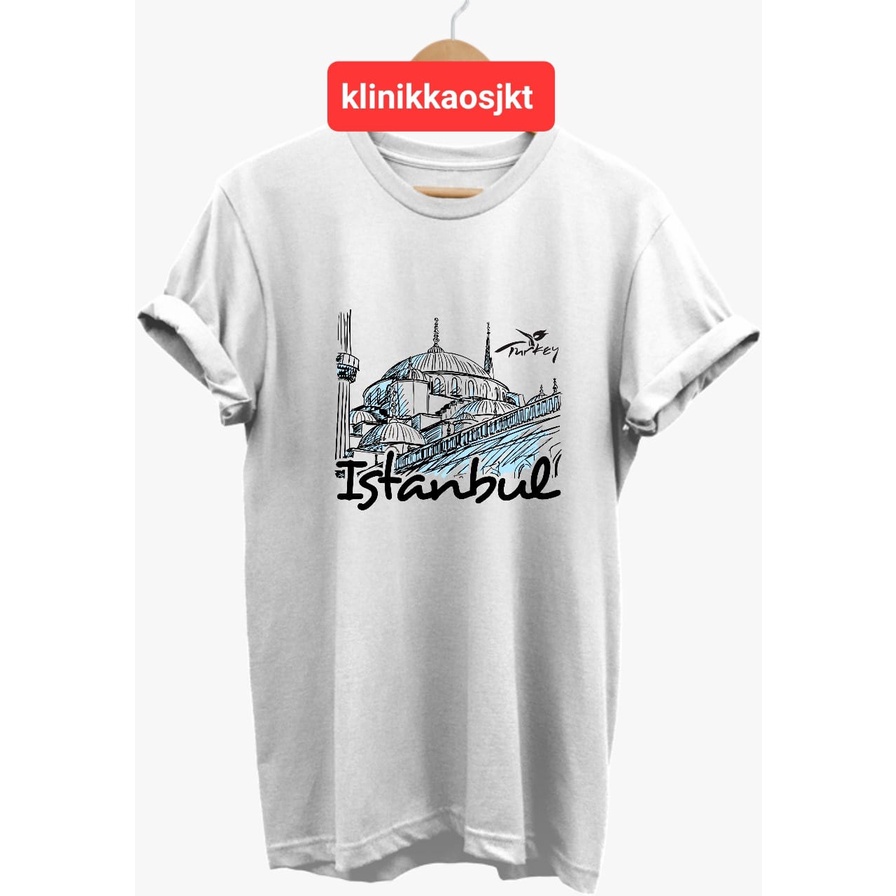 Clothes - ISTANBUL Turkish SOUVENIR T-Shirts Without Labels For Souvenirs - TSHIRT TURKEY ISTANBUL SOUVENIR MODEL 6