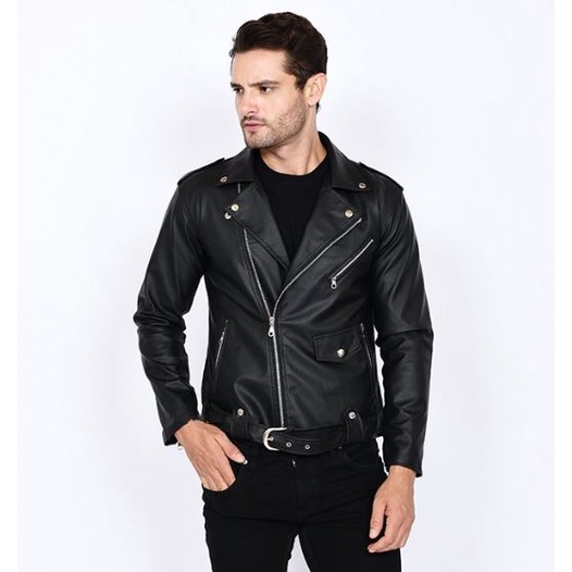 DAFA Ramones Men's Leather Jacket The changcuters Bigsize