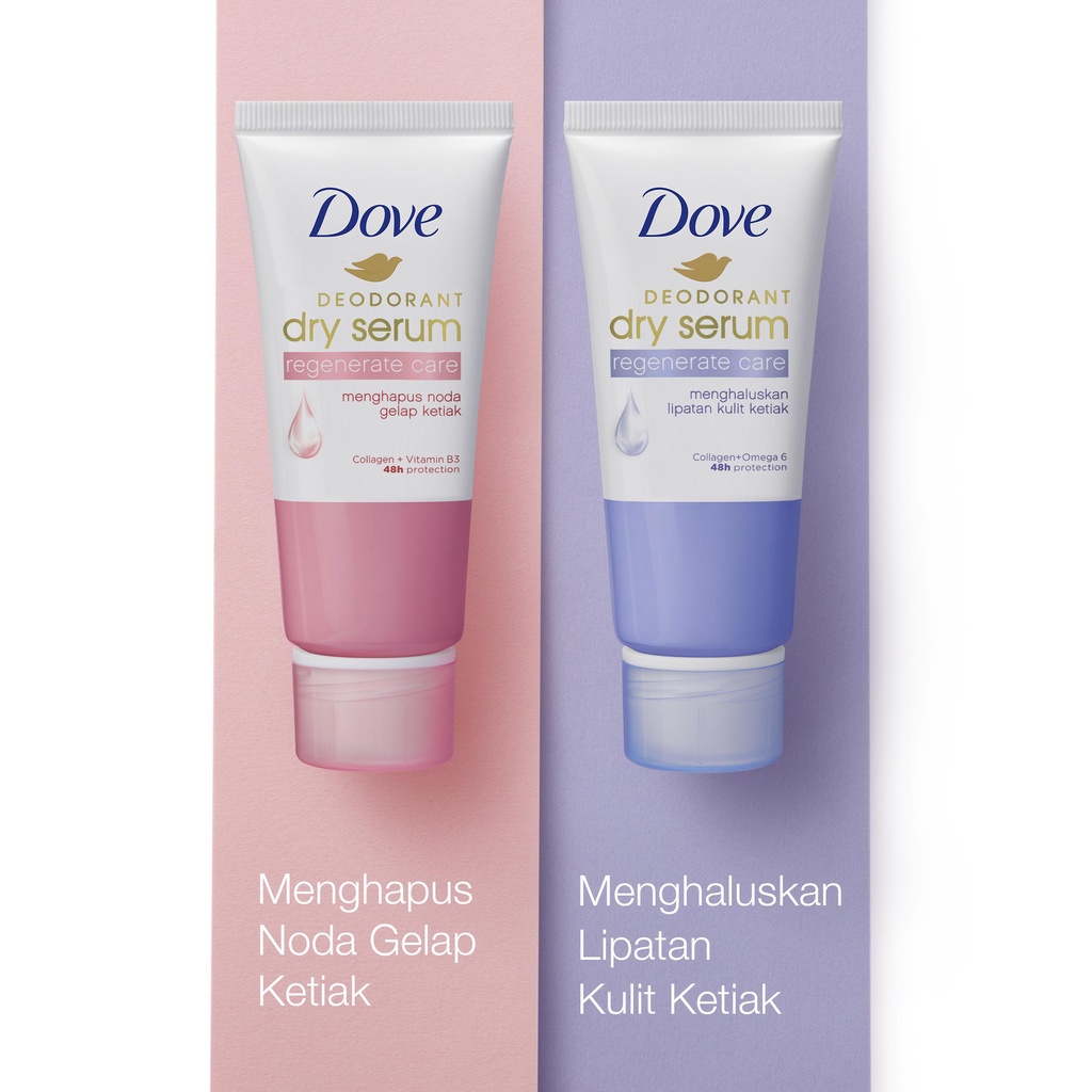 Dove Deodorant Dry Serum Underarm Care Regenerate Care Collagen With