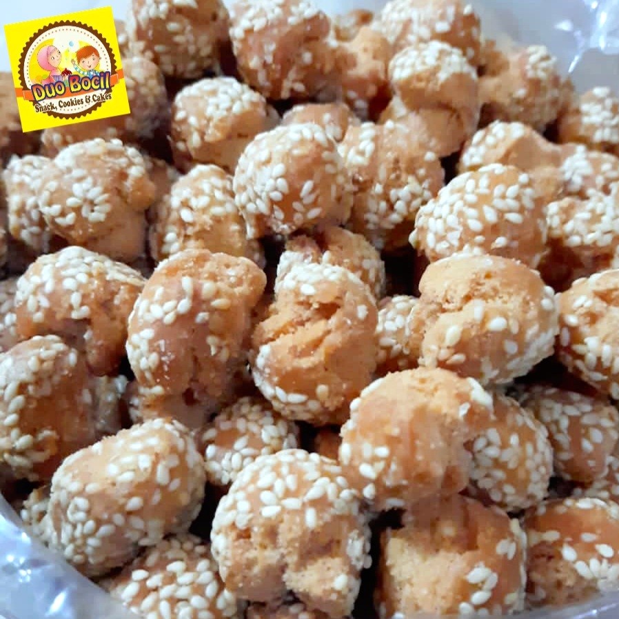 GORGA Onde Onde Mini Sweet Sesame 250 Grams - Duo Bocil Snack