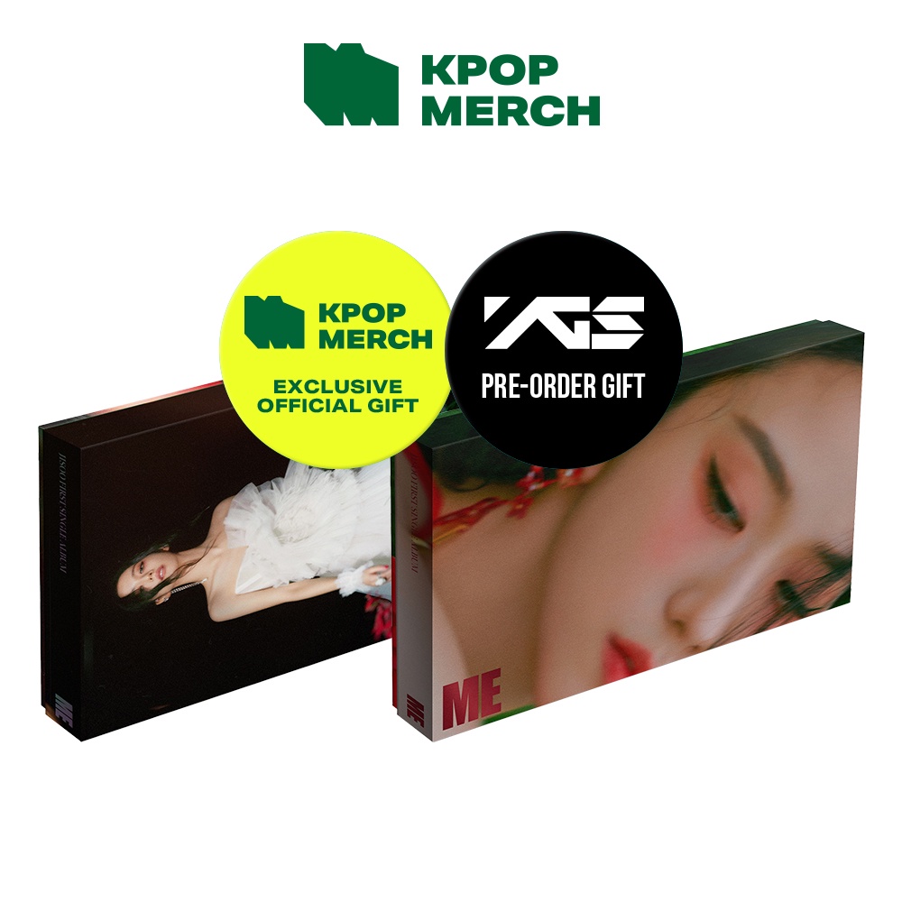 (YG Select POB+KPOPMERCH POB) BLACKPINK JISOO - First Single Album [ ME ]