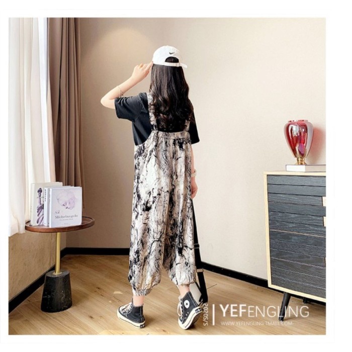 Ootd Tie Dye Jumpsuit Trendy Women