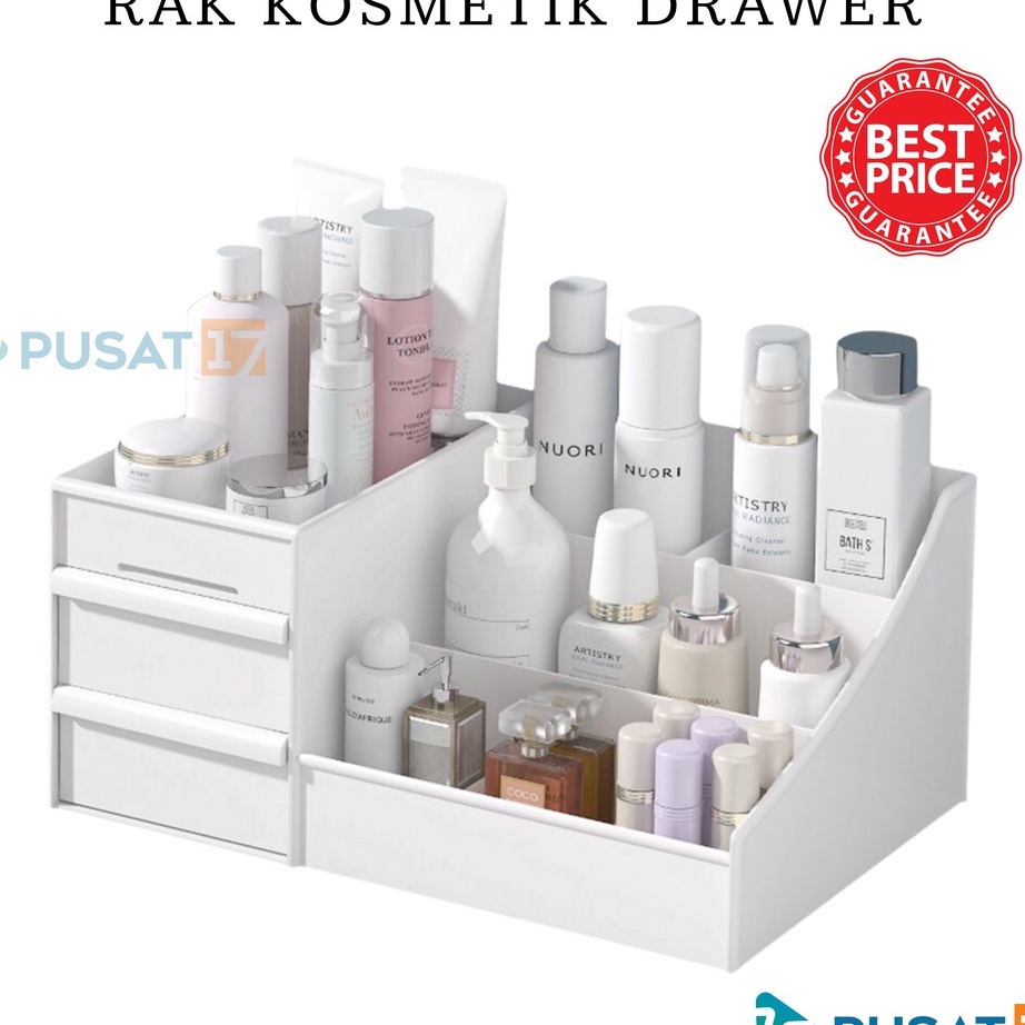 [ZTYRO Code] PUSAT17 COSMETIC DRAWER RACK / MAKE UP STORAGE BOX COSMETIC STORAGE DRAWER BOX / MAKEUP DRAWER BOX MAKEUP DRAWER RACK