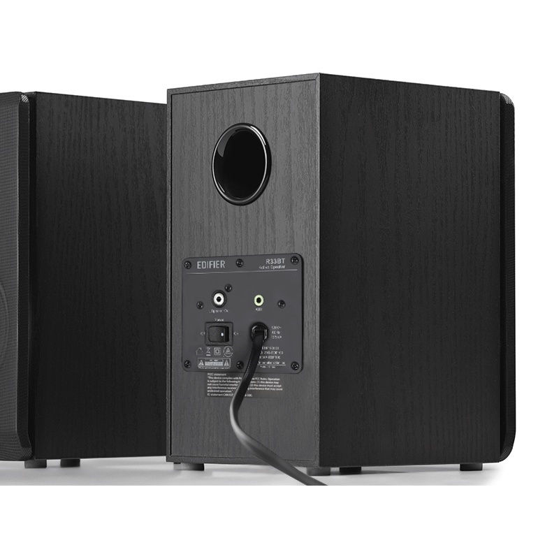 Edifier R33Bt Bookshelf Active Computer Speakers Bluetooth V5.0 10W