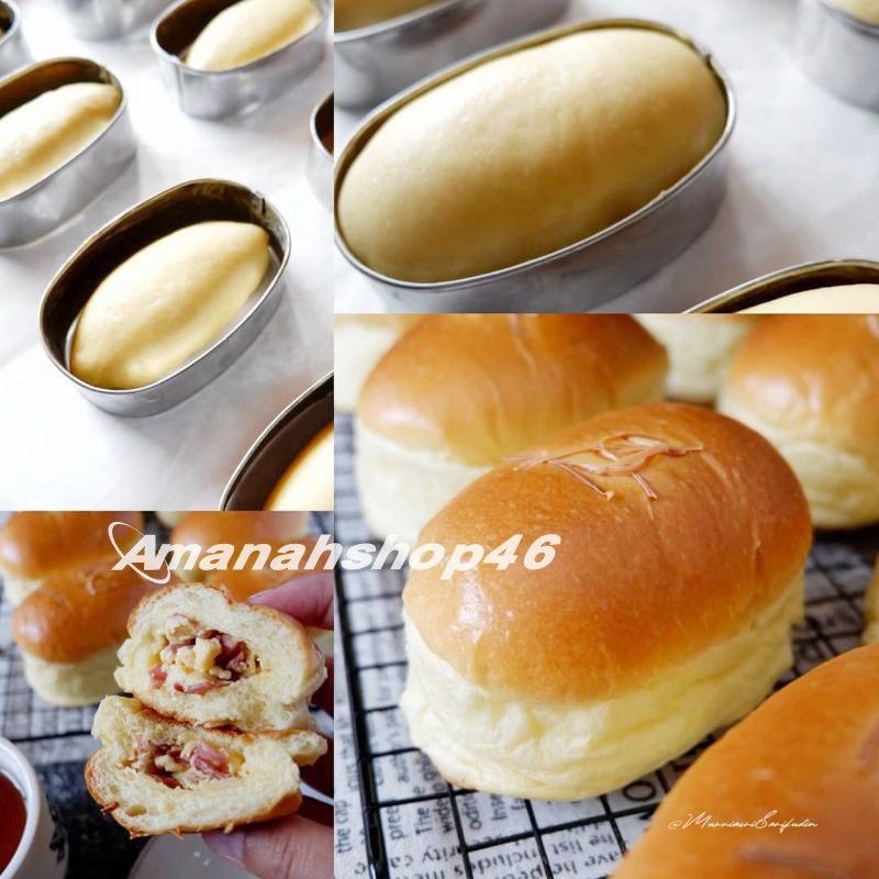 12pcs Newest Oval Stainles Ring Cutter Bread Rings