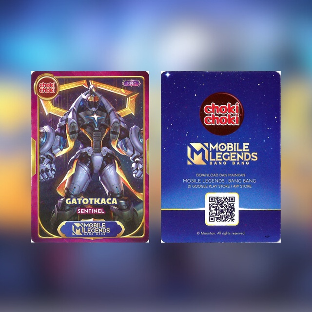 Choki Choki Gatotkaca Sentinel Mobile Legends Card