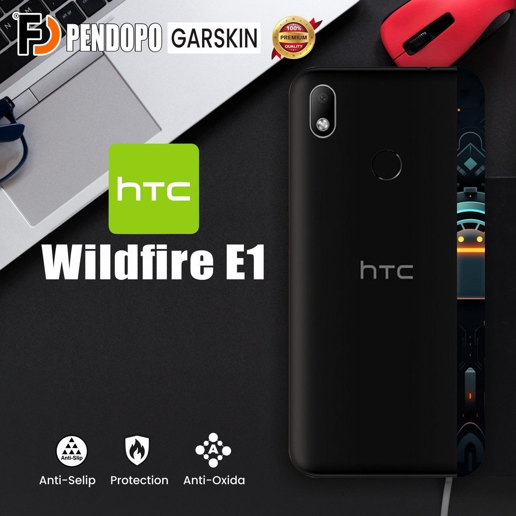 Premium Protection Garskin Htc Wildfire E1 Custom Sticker (2PCS)