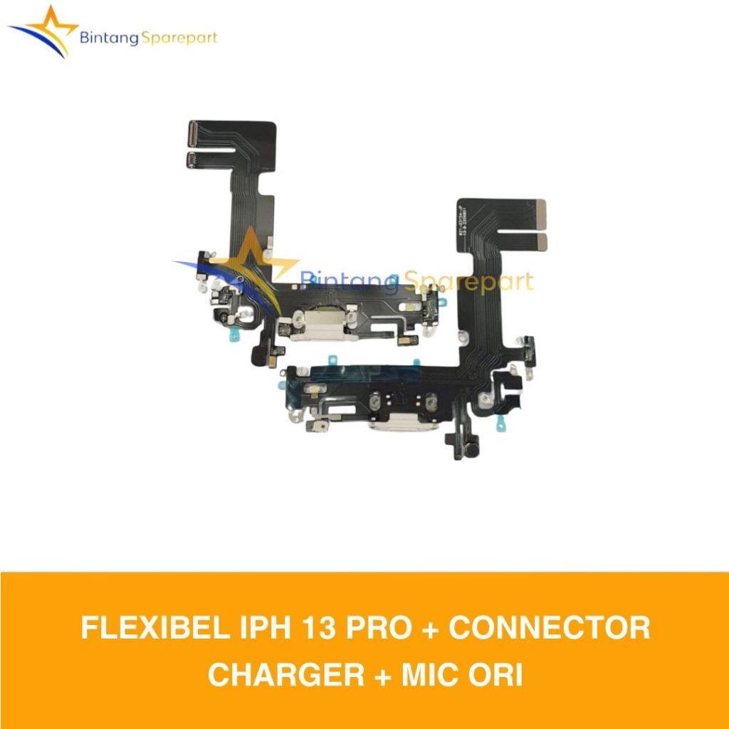 Flexible IPH 13 PRO+CONNECTOR CHARGER+MIC ORI