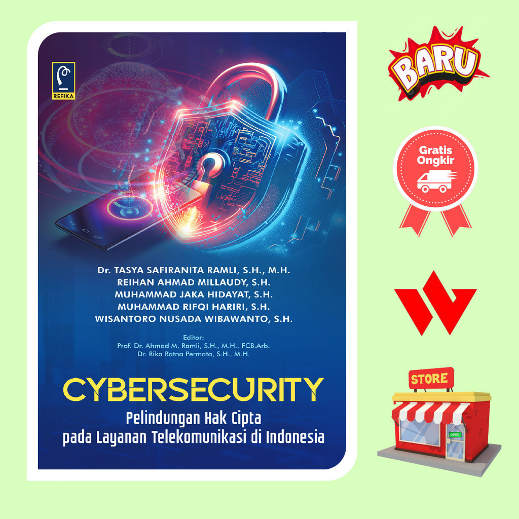 Cybersecurity Book Copyright Protection On Telecommunication Services - Dr Tasya Safiranita Ramli