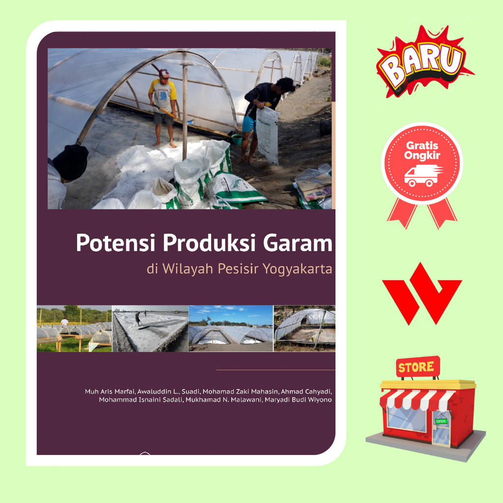 Book Of Potential Salt Production In The Coastal Area Of Yogyakarta - Muh Aris Marfai