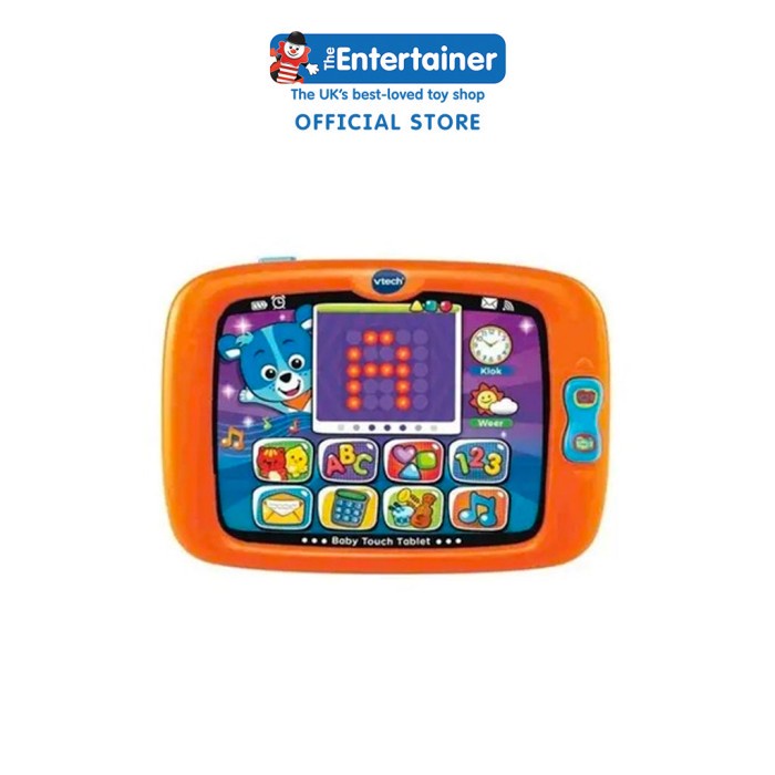Vtech Light Up Baby Touch Tablet Orange - Children's Tablet Toy
