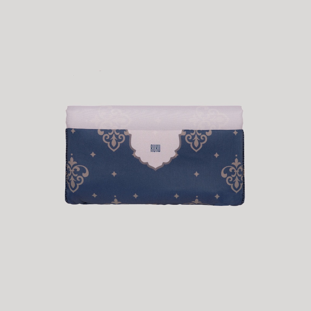 Instant Prayer Mat by Ruku - Royal Lily Navy