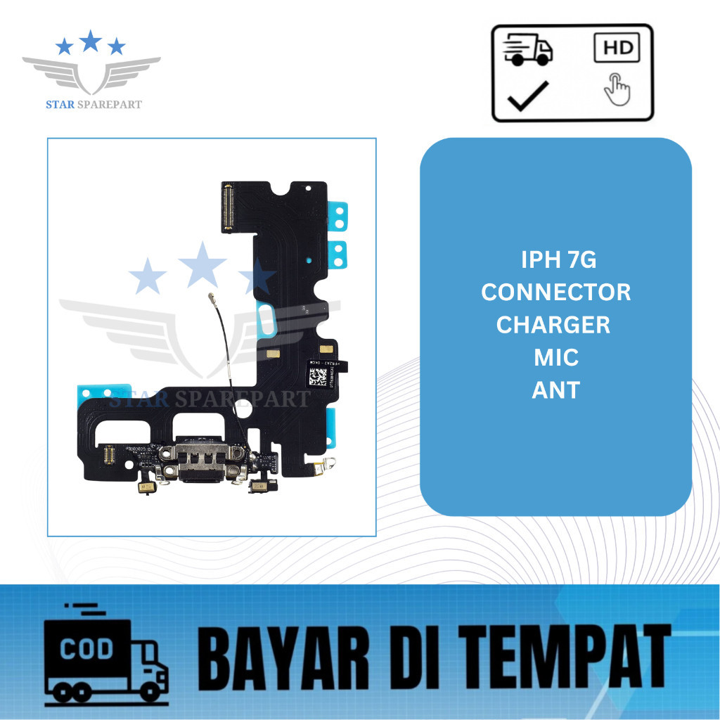 Flexible IPH 7G+CONNECTOR CHARGER+MIC+ANT