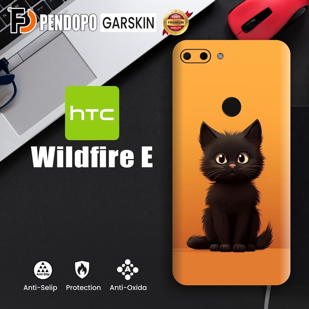 Premium Protection Garskin Htc Wildfire E Custom Stickers (2PCS)