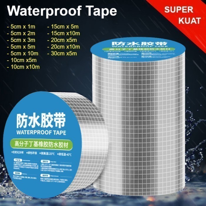 Aluminum Foil Waterproof Tape 10Cm X 10M