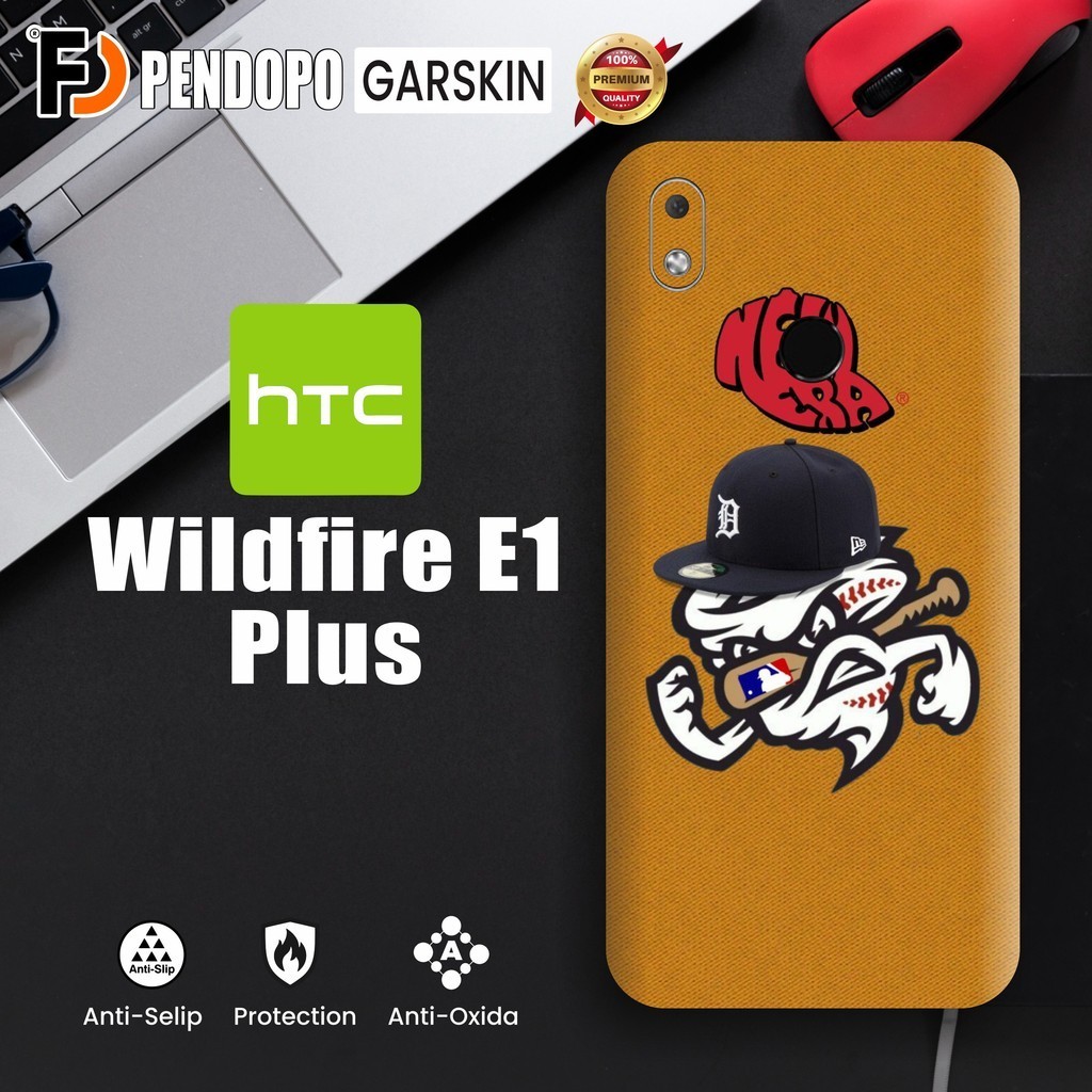 Premium Protection Garskin Htc Wildfire E1 Plus Custom Stickers (2PCS)