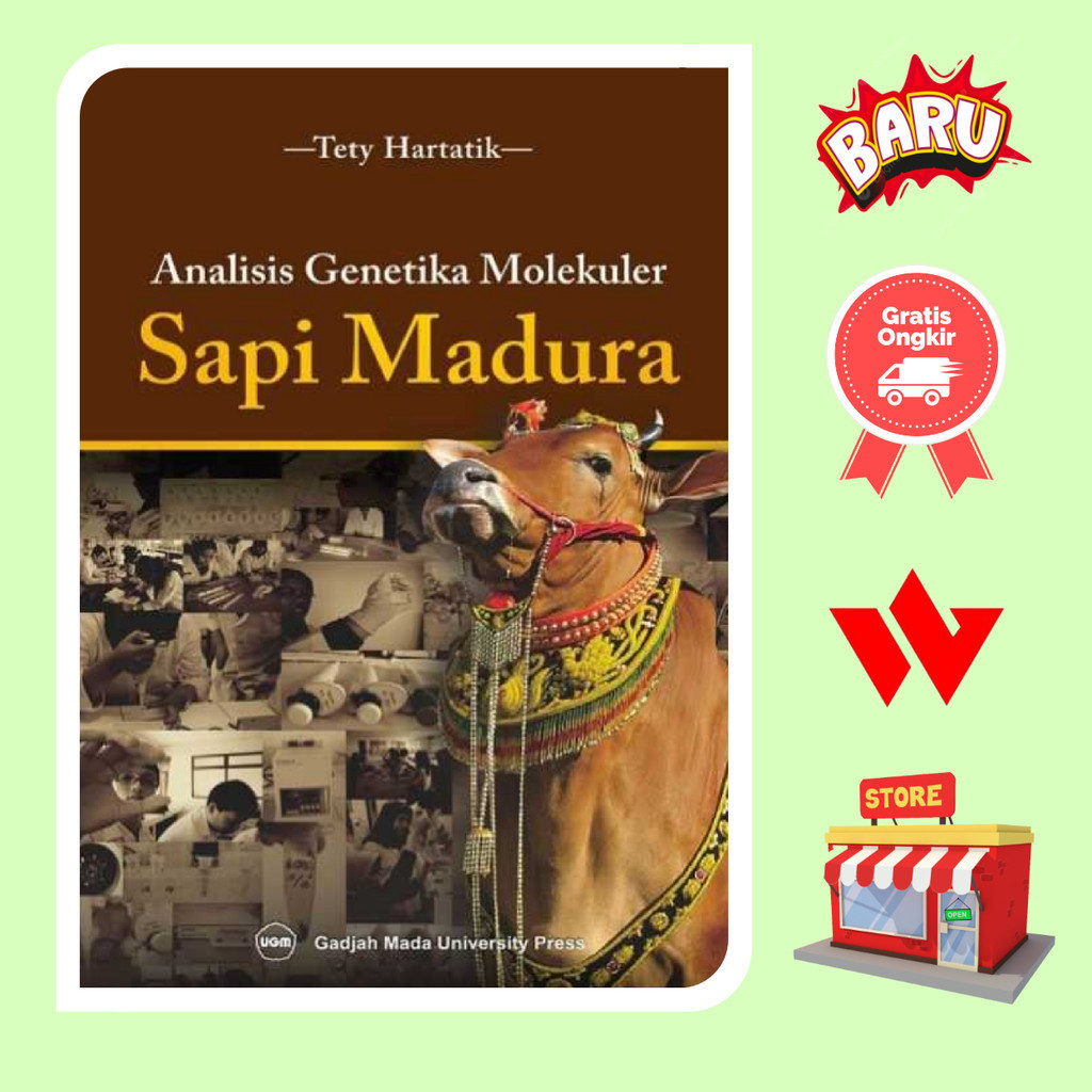 Madura Beef Mlcular Genetic Analysis Book - Tety Hartatik